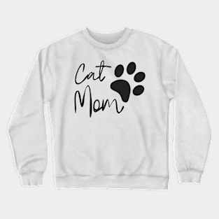 Cat mom Crewneck Sweatshirt